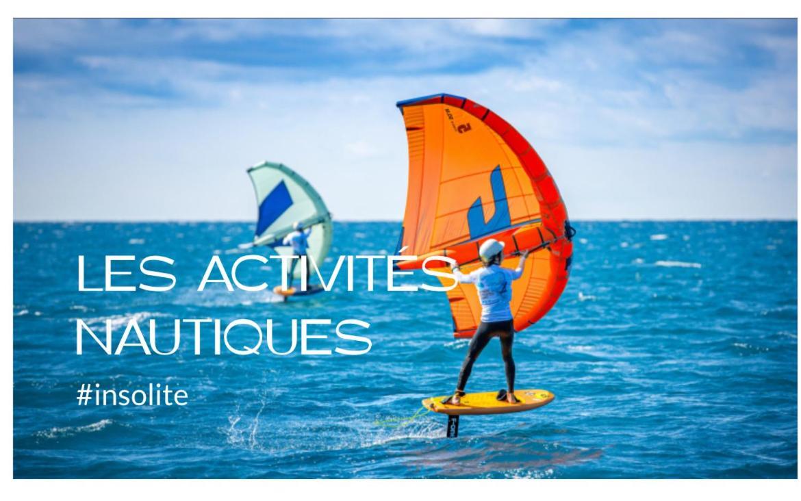 T3 Vue Port 200M De La Plage 2 Chambres Avec Garage Carnon-Plage Eksteriør billede